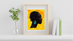 Girl With The Papaya Earring - Limited Edition Art Print